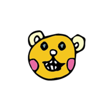 Bear Cosplay sticker #2842138