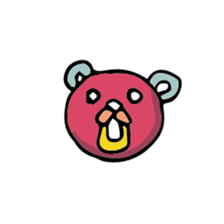 Bear Cosplay sticker #2842142