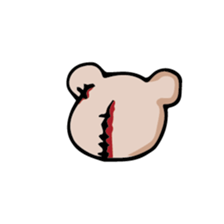 Bear Cosplay sticker #2842143