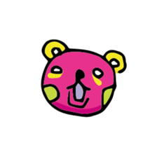 Bear Cosplay sticker #2842146