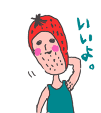 fruits and Sesami sticker #2842309