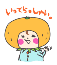 fruits and Sesami sticker #2842311