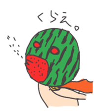 fruits and Sesami sticker #2842321