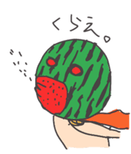 fruits and Sesami sticker #2842321