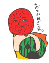 fruits and Sesami sticker #2842322