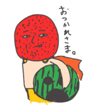fruits and Sesami sticker #2842322