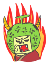 fruits and Sesami sticker #2842326