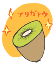 fruits and Sesami sticker #2842337