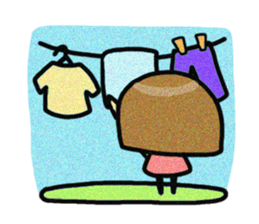 Nonko-chan sticker #2842479