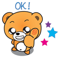 Kyuuma The Teddy Bear sticker #2842579