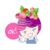 Currant- chan Sticker sticker #2843041