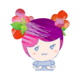 Currant- chan Sticker sticker #2843060