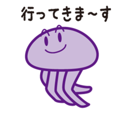 Jellyfish family sticker #2843073