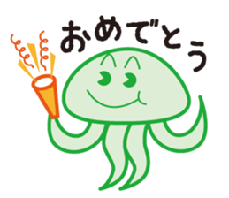 Jellyfish family sticker #2843078