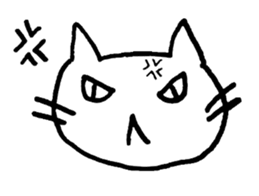 Freehand Cat sticker #2843164