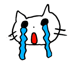 Freehand Cat sticker #2843166