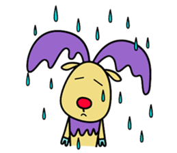 The cute reindeer speaking Finnish sticker #2843257