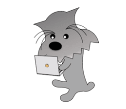 The Melancholy of shihon sticker #2844013