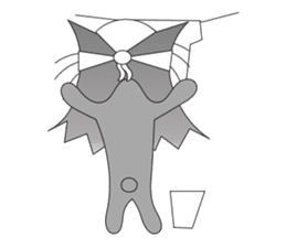 The Melancholy of shihon sticker #2844021