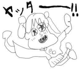 doodling part54 sticker sticker #2844227