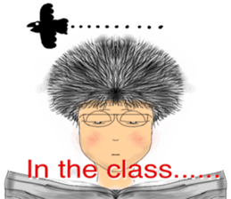 Afro girl - Mini sticker #2844507