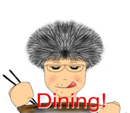 Afro girl - Mini sticker #2844509