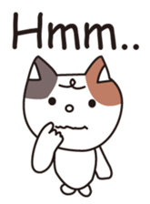 Greeting and Reply!Mike Neko San!Eng.ver sticker #2844444