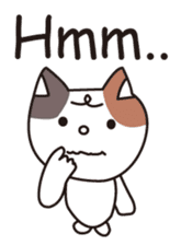 Greeting and Reply!Mike Neko San!Eng.ver sticker #2844444