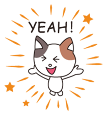 Greeting and Reply!Mike Neko San!Eng.ver sticker #2844446