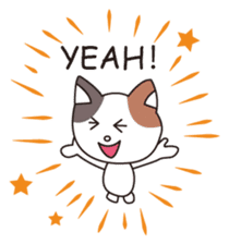 Greeting and Reply!Mike Neko San!Eng.ver sticker #2844446