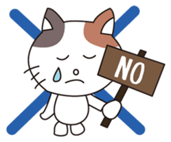 Greeting and Reply!Mike Neko San!Eng.ver sticker #2844449