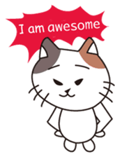 Greeting and Reply!Mike Neko San!Eng.ver sticker #2844453