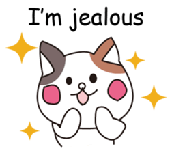 Greeting and Reply!Mike Neko San!Eng.ver sticker #2844460