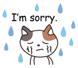 Greeting and Reply!Mike Neko San!Eng.ver sticker #2844472