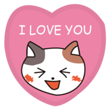 Greeting and Reply!Mike Neko San!Eng.ver sticker #2844474