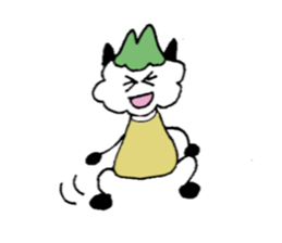 Brother  Fuwappe  and his sister sticker #2844523