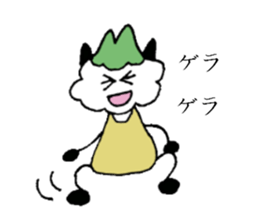 Brother  Fuwappe  and his sister sticker #2844535