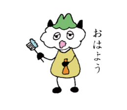 Brother  Fuwappe  and his sister sticker #2844555