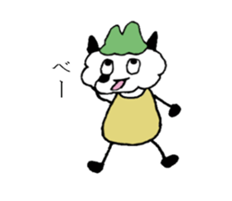 Brother  Fuwappe  and his sister sticker #2844561