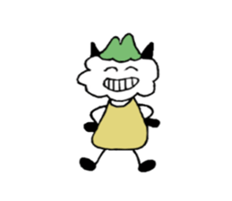 Brother  Fuwappe  and his sister sticker #2844562