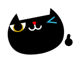 Lucky cat . sticker #2844929