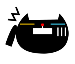 Lucky cat . sticker #2844936