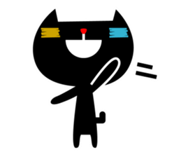 Lucky cat . sticker #2844950