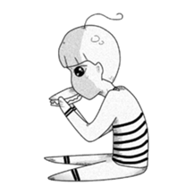 Doodle Wanted sticker #2845198