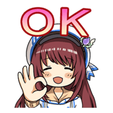mako&mai cosplay Sticker sticker #2845318