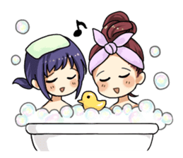 mako&mai cosplay Sticker sticker #2845322