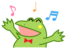 John the Frog sticker #2845555