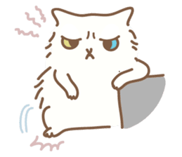 Kati The Emotional Cat sticker #2846046