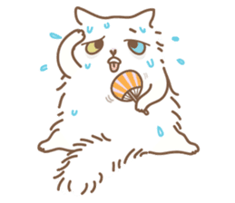 Kati The Emotional Cat sticker #2846060