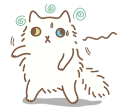 Kati The Emotional Cat sticker #2846064